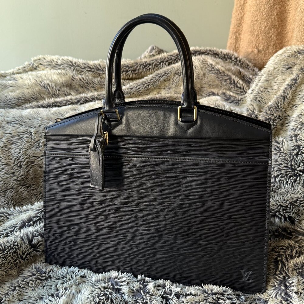 ❌SOLD❌ Louis Vuitton Epi Riviera Handbag Noir Black M48182 – Authenticated
